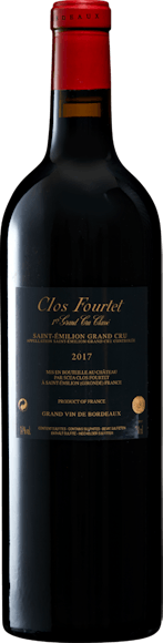 Château Clos Fourtet  1er Grand Cru Classé B Saint-Emilion AOC (Face arrière)