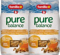 Muesli croccante Pure Balance Mandorle & Miele familia