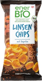 Chips di lenticchie alla paprika enerBiO