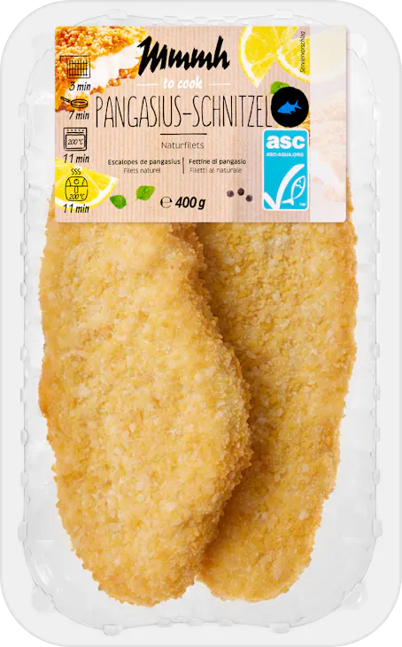 Mmmh Pangasius-Schnitzel