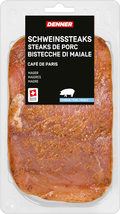 Denner Schweinssteaks Café de Paris