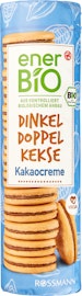 enerBiO Dinkel-Doppelkekse Kakaocreme