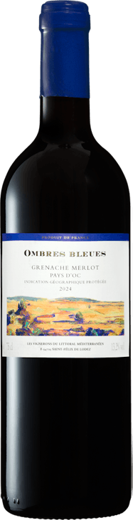 Ombres Bleues Grenache/Merlot Pays d’Oc IGP
