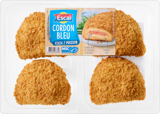 Cordon-bleu de poisson Escal