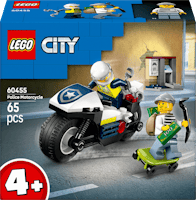 Lego City Verfolgungsjagd mit Polizeimotorrad