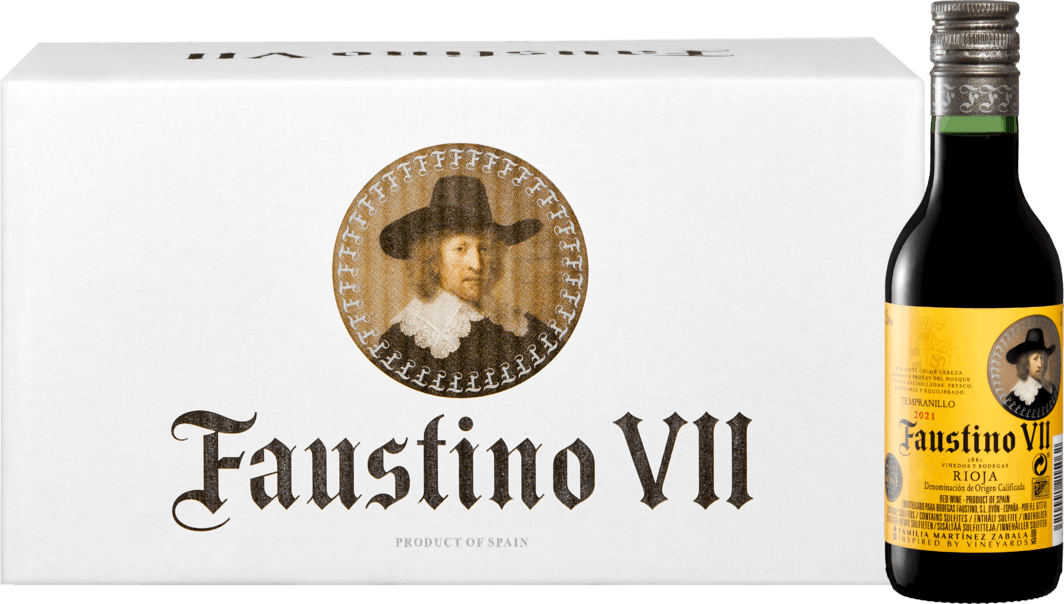 Faustino VII DOCa Rioja - 24 Flaschen à 18.7 cl | Denner Weinshop