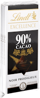 Tablette de chocolat Noir Prodigieux Excellence Lindt