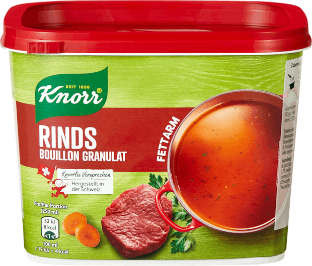 Bouillon de bœuf Knorr