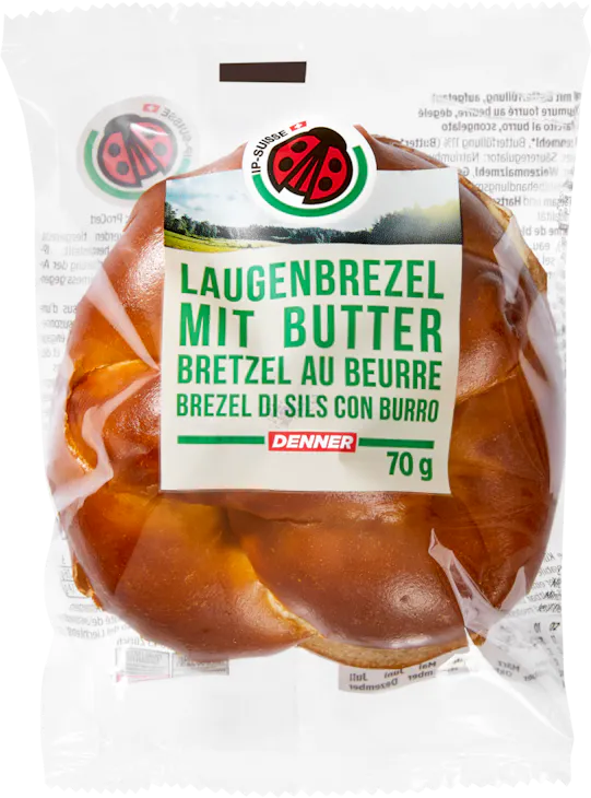 IP-SUISSE Laugenbrezel mit Butter