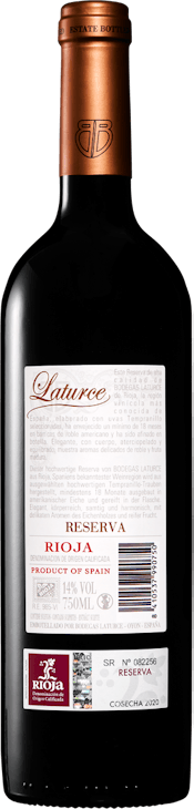 Bodegas Laturce Reserva Rioja DOCa