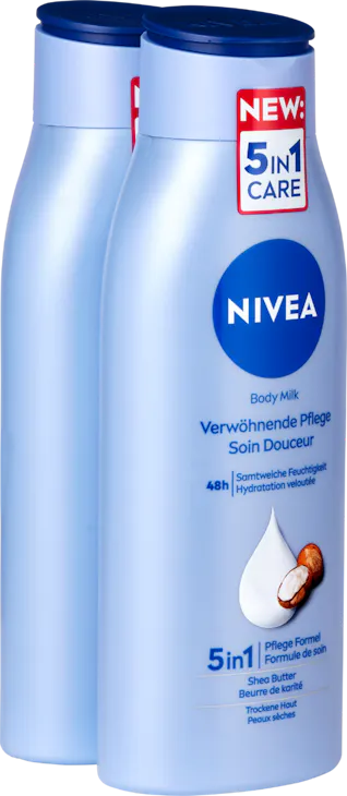 Nivea Body Milk Verwöhnende Pflege 5 in 1