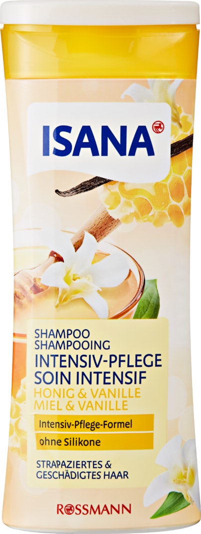 Isana Shampoo Intensivpflege Honig Vanille Pflege