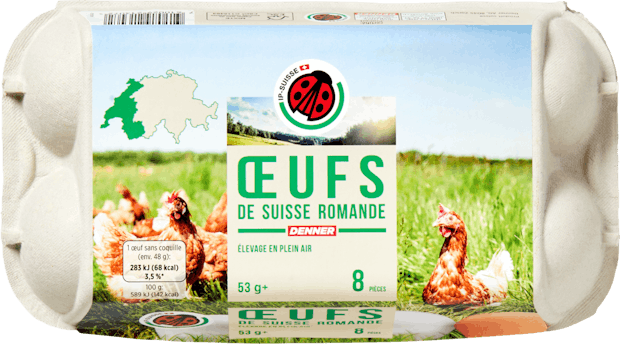 Uova della Svizzera romanda IP-SUISSE