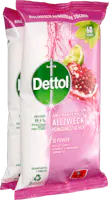 Dettol antibakterielle Allzweckreinigungstücher Granatapfel