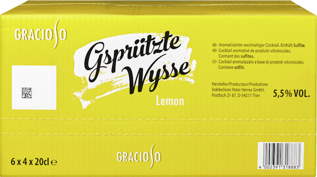 Gracioso Gsprützte Wysse
