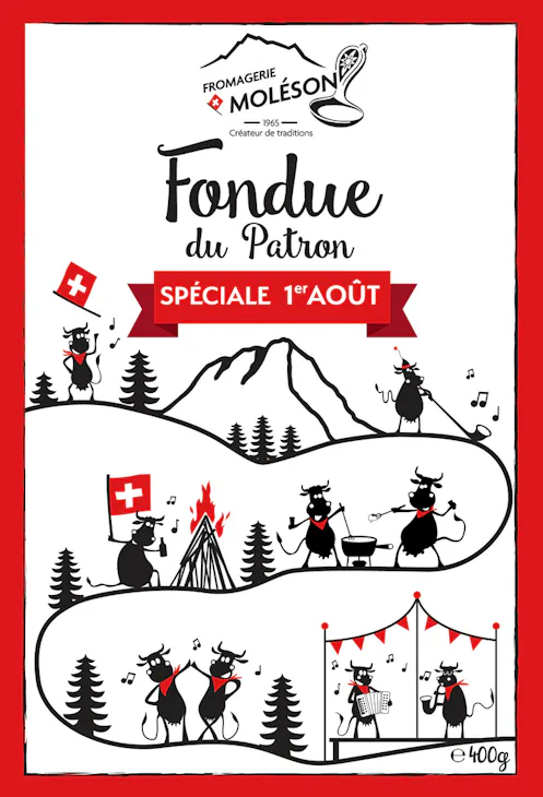 Fondue du Patron Fromagerie Le Moléson 