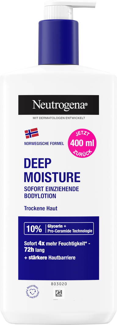 Neutrogena Deep Moisture sofort einziehende Bodylotion