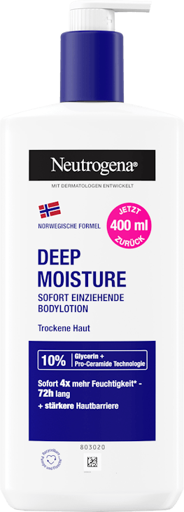 Bodylotion à absorption immédiate Deep Moisture Neutrogena