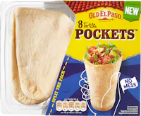 Old El Paso Tortilla Pockets