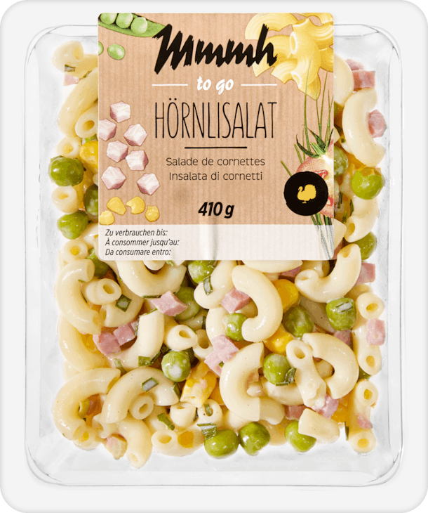 Salade de cornettes Mmmh 