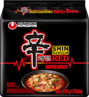 Nongshim Instant Noodle Soup Shin Red Super Spicy