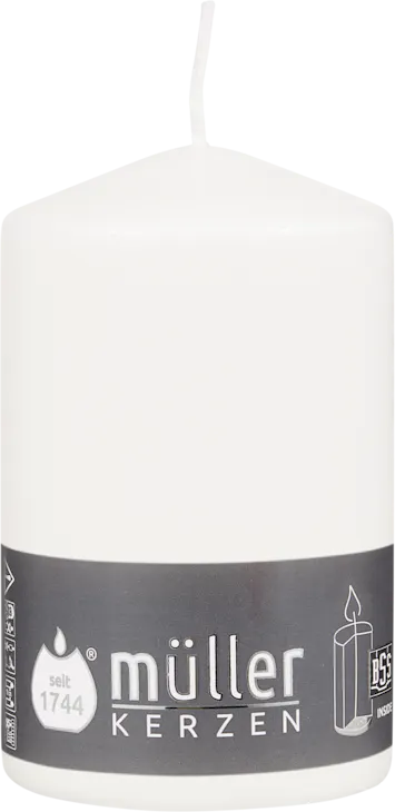 Bougie cylindrique lisse Müller Kerzen