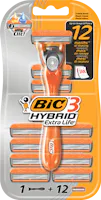 Rasoir à 3 lames pour hommes Hybrid Extra Life BIC