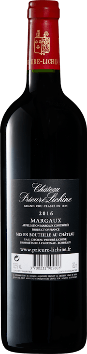  Château Prieuré-Lichine 4e Grand Cru Classé Margaux AOC