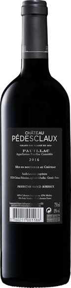 Château Pédesclaux 5e Grand Cru Classé Pauillac AOC (Retro)