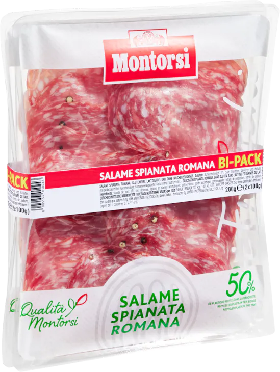 Montorsi Salami Spianata Romana 