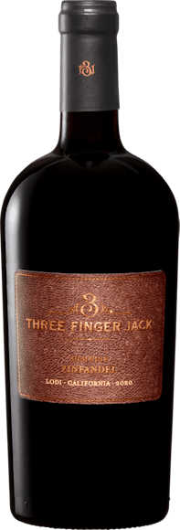 Three Finger Jack Old Vine Zinfandel Lodi De face