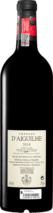 Château d'Aiguilhe Castillon Côtes de Bordeaux AOC
