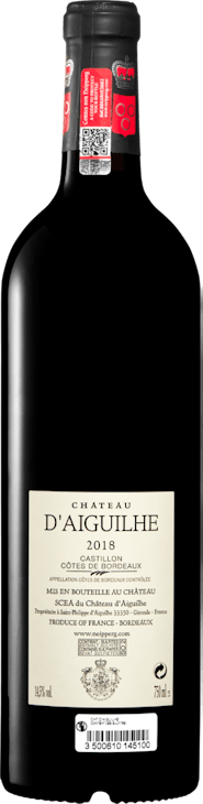 Château d'Aiguilhe Castillon Côtes de Bordeaux AOC