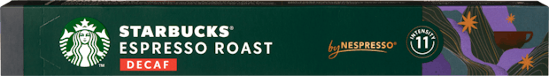 Starbucks® by Nespresso® Kaffeekapseln Espresso Roast Decaf