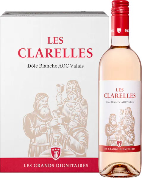 Les Clarelles Dôle Blanche AOC Valais 6x750ml