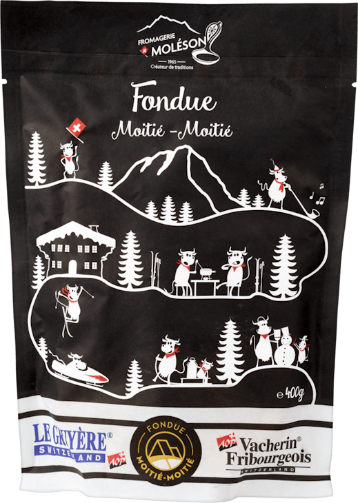 Fondue Moitié-Moitié Fromagerie Moléson