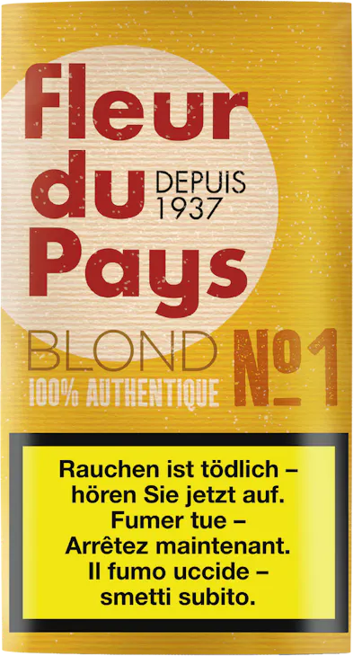 Tabac à cigarettes Blond No 1 RYO Fleur du Pays