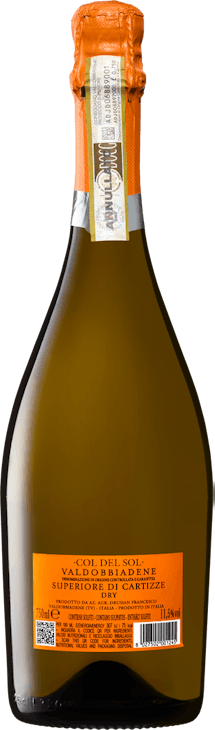 Col del Sol Cartizze Prosecco Superiore di Valdobbiadene DOCG