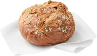 Panino scuro cotto nel forno a pietra con farina IP-SUISSE
