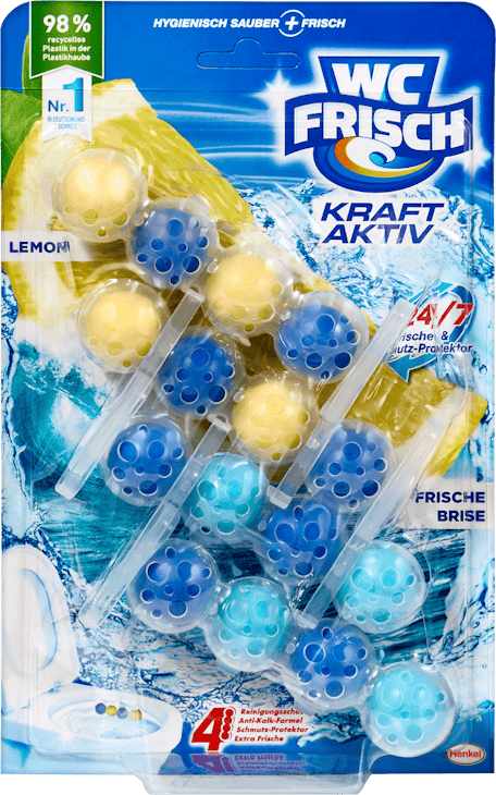 Bloc nettoyant Brise fraîche Kraft-Aktiv WC Frisch