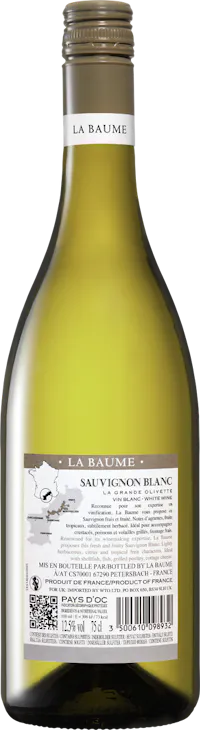 La Grande Olivette La Baume Sauvignon Blanc Pays d’Oc IGP