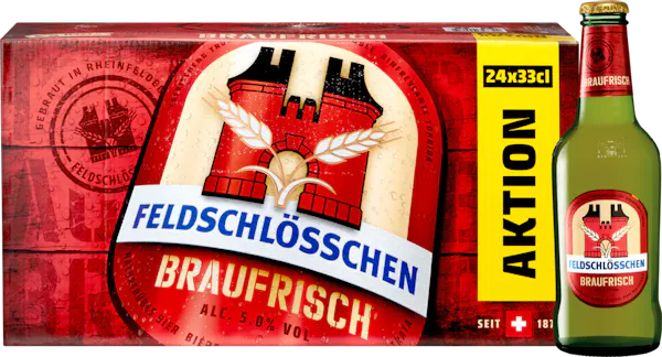 Feldschlösschen Braufrisch 24x330ml