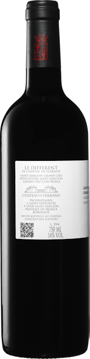 Le Différent Château de Ferrand Saint Emilion AOC
