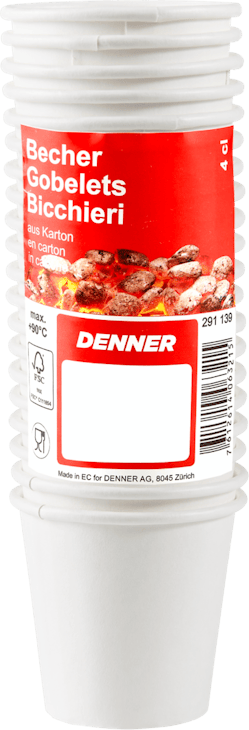 Gobelets en carton