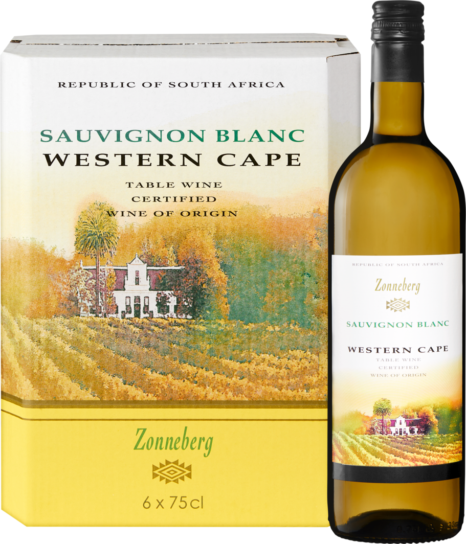 Zonneberg Sauvignon Blanc - 6 Flaschen à 75 cl | Denner Weinshop