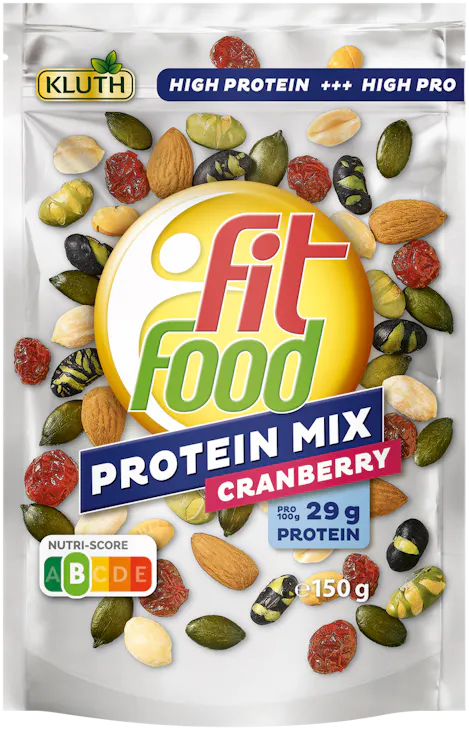 Kluth FitFood Protein Mix Cranberry 