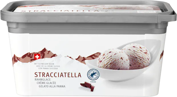 Gelato alla panna Stracciatella