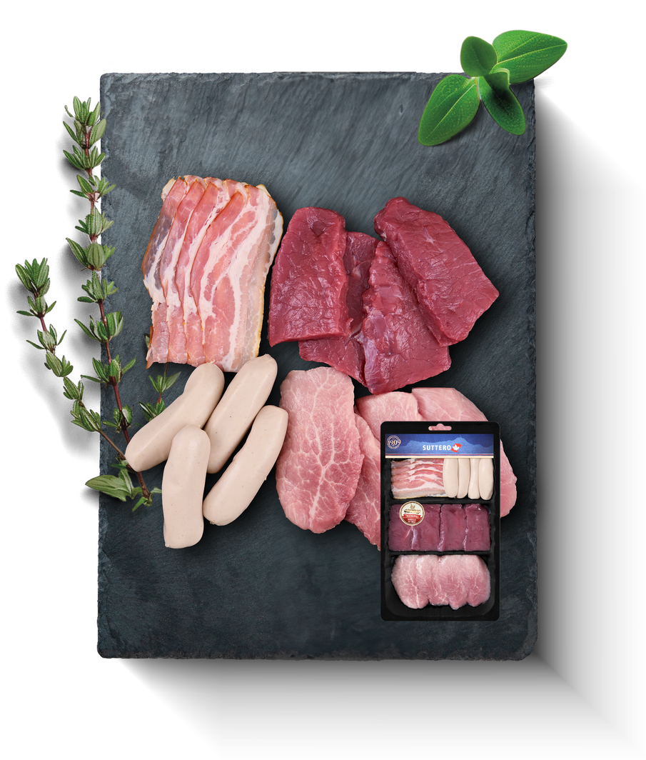 Suttero Tischgrill-Fleischplatte