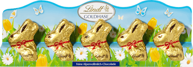 Mini-lapins Or Lait Lindt