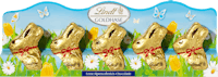 Mini-coniglietti dorati Latte Lindt